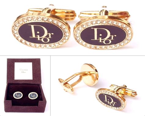 mens dior jewlery|Designer Cufflinks for Men .